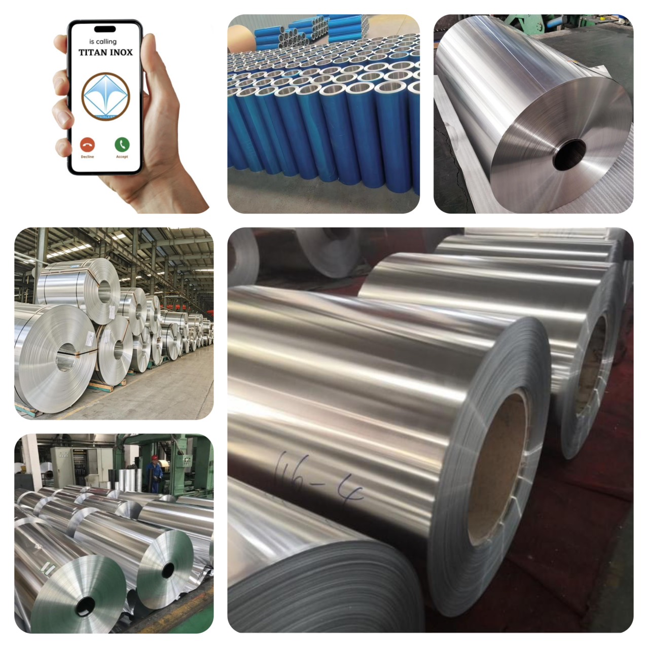 Nhôm cuộn - Công Ty TNHH Một Thành Viên Vật Liệu Titan